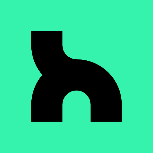 homerd-favicon-green-black-stylish-house